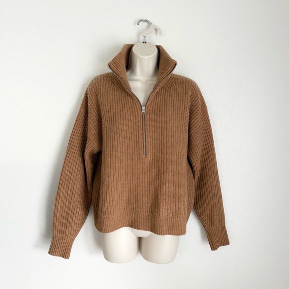 Everlane Half Zip Sweater in Merino - Picture 3 of 5